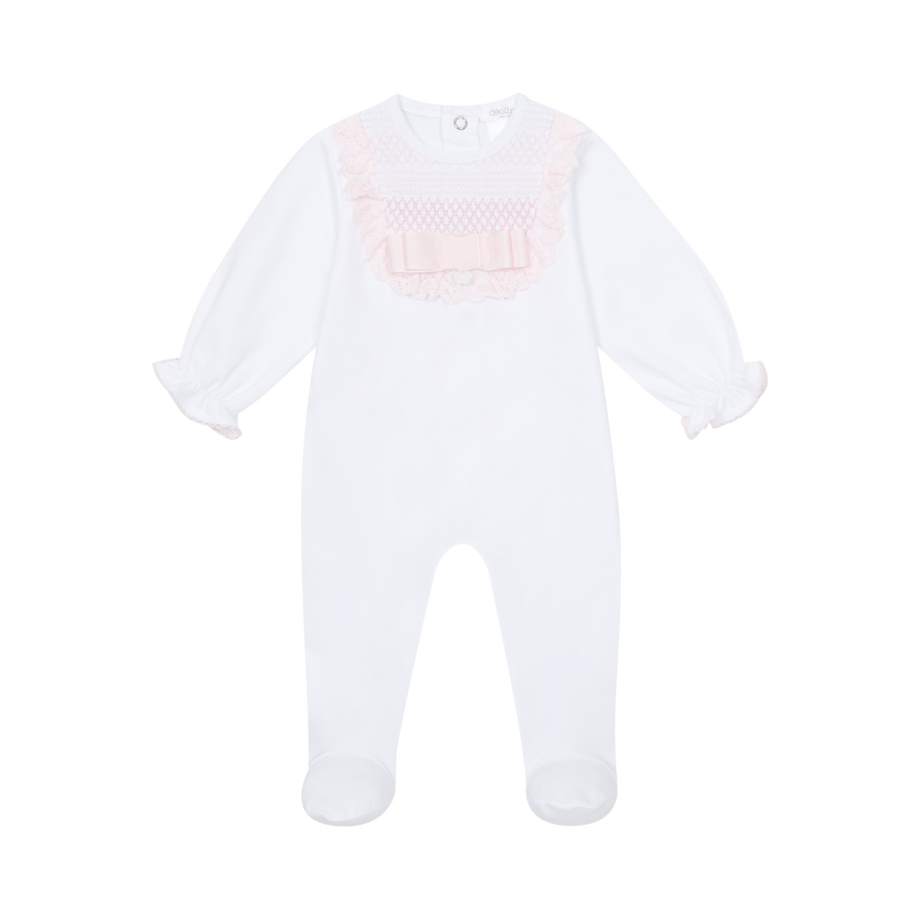 Deolinda 25101 BomBon Smocked Pyjamas and 251101 Smocked Blanket In Stock Now