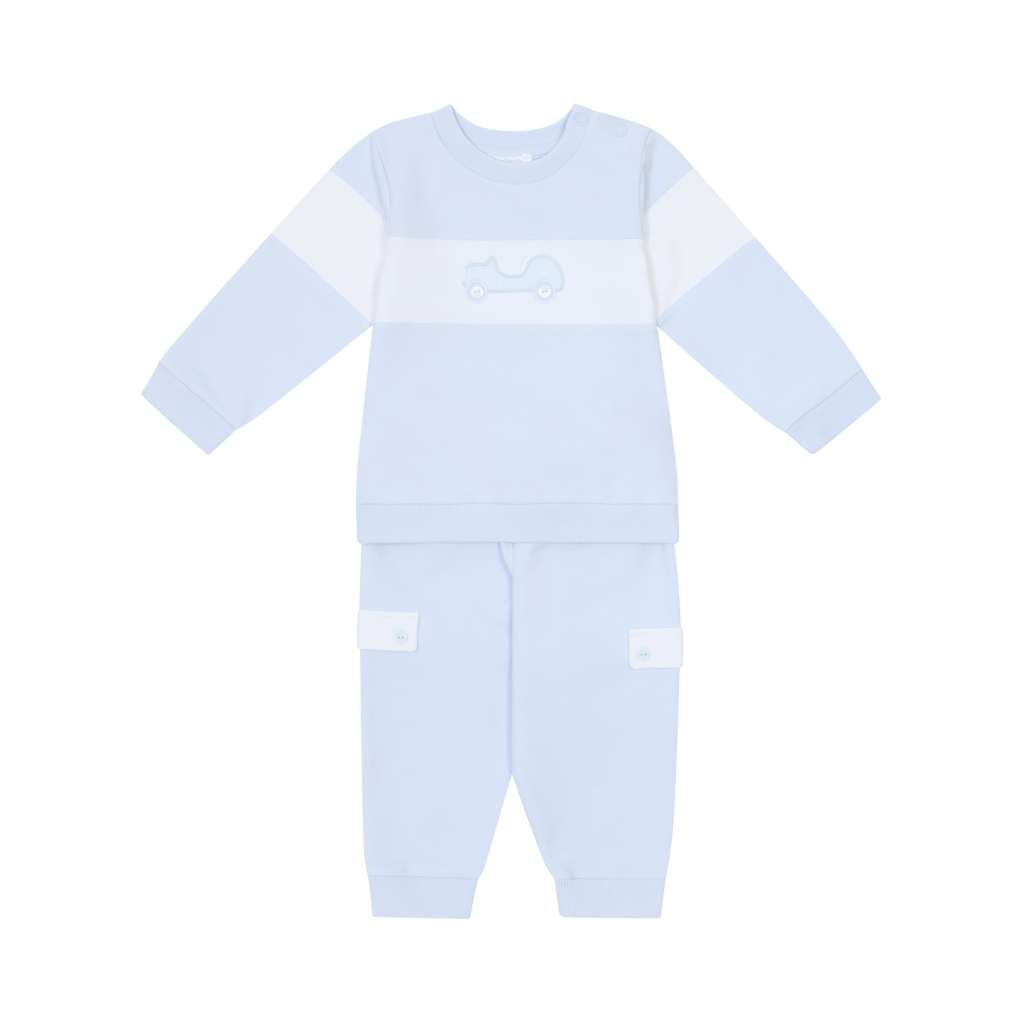 Deolinda 25901 Lino Blue Car Tracksuit In Stock Now