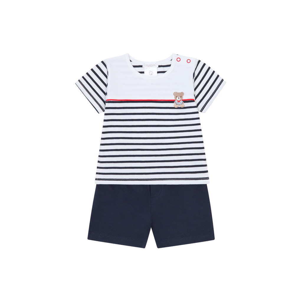 Deolinda 25825 Marine Tee-Shirt and Shorts In Stock Now