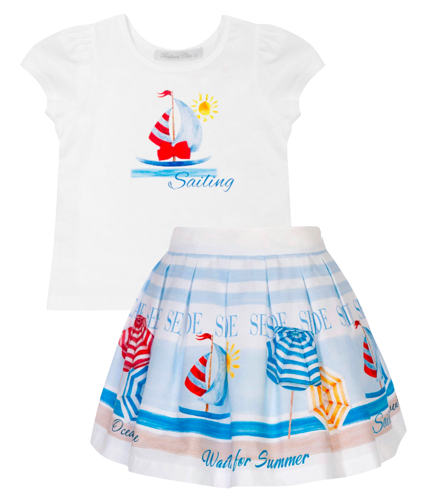 Balloon Chic 520 Top and 711 Seaside Skirt