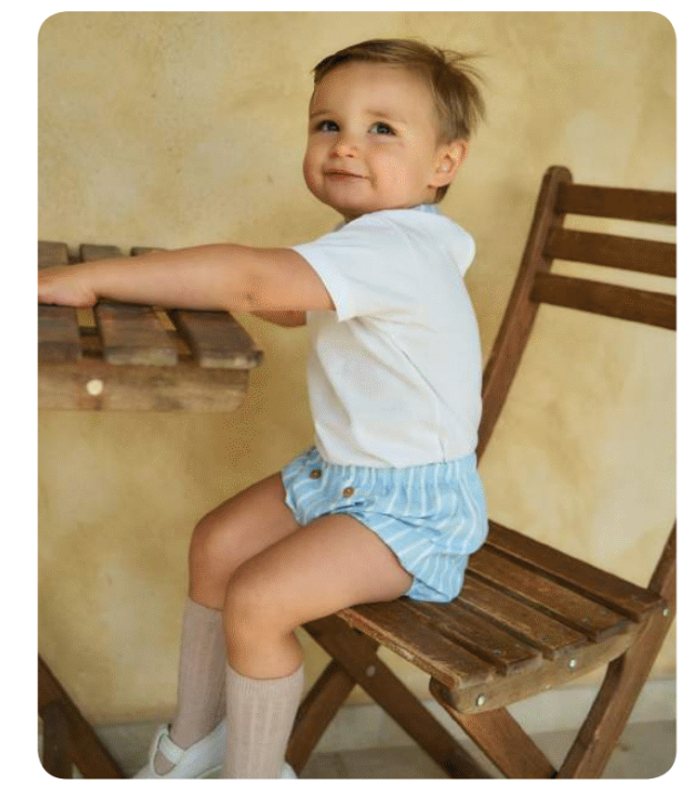 Rapife 5278 Peter Pan Collar Bodysuit and 5279 Stripe Shorts In Stock Now