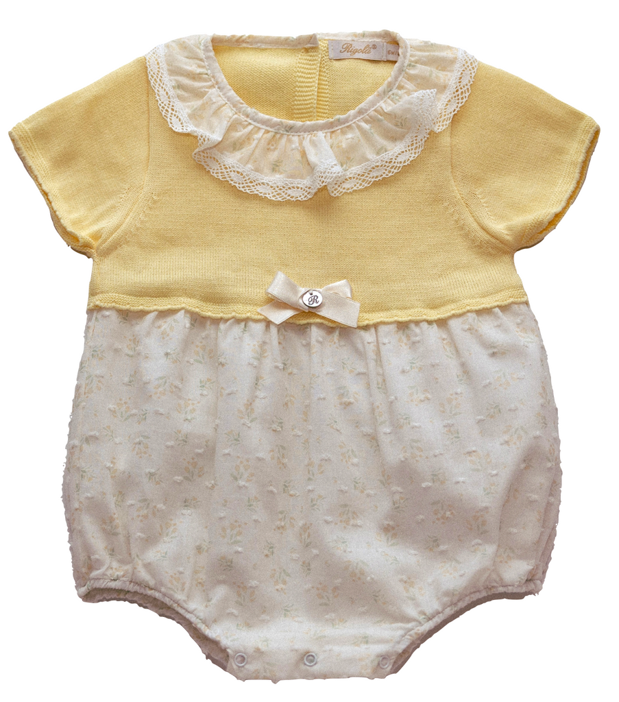 Rigola Summer Sun Yellow Organic Romper In Stock Now