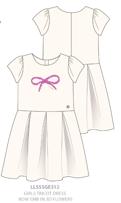 Lili Gaufrette Dress In Stock Now