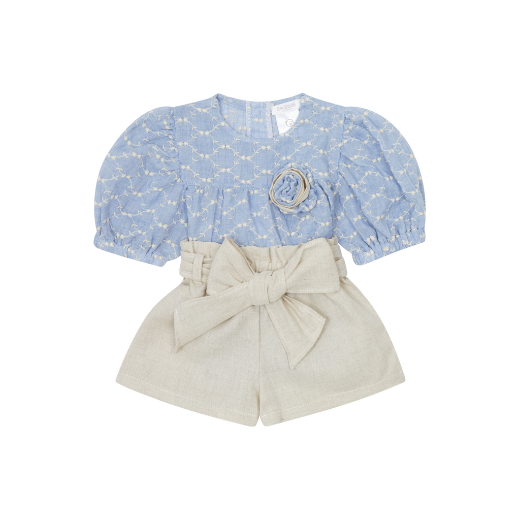 Deolinda 25832 Positano Blouse and Shorts In Stock Now