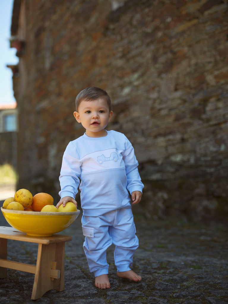 Deolinda 25901 Lino Blue Car Tracksuit In Stock Now