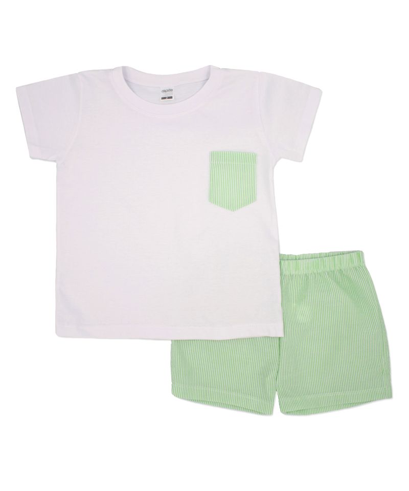 Rapife 4950 Mint Green Tee-Shirt and Shorts