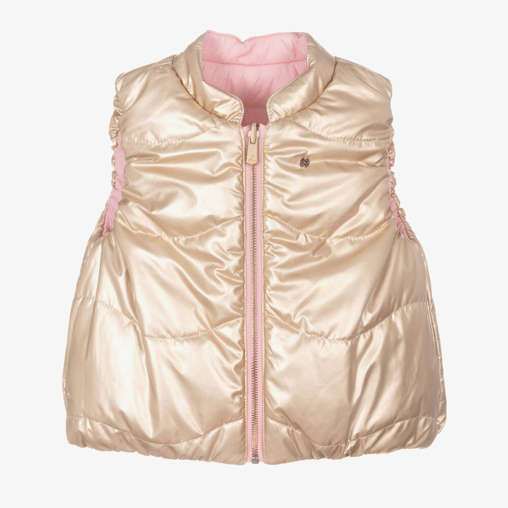 Lili Gaufrette Reversible Gilet In Stock Now