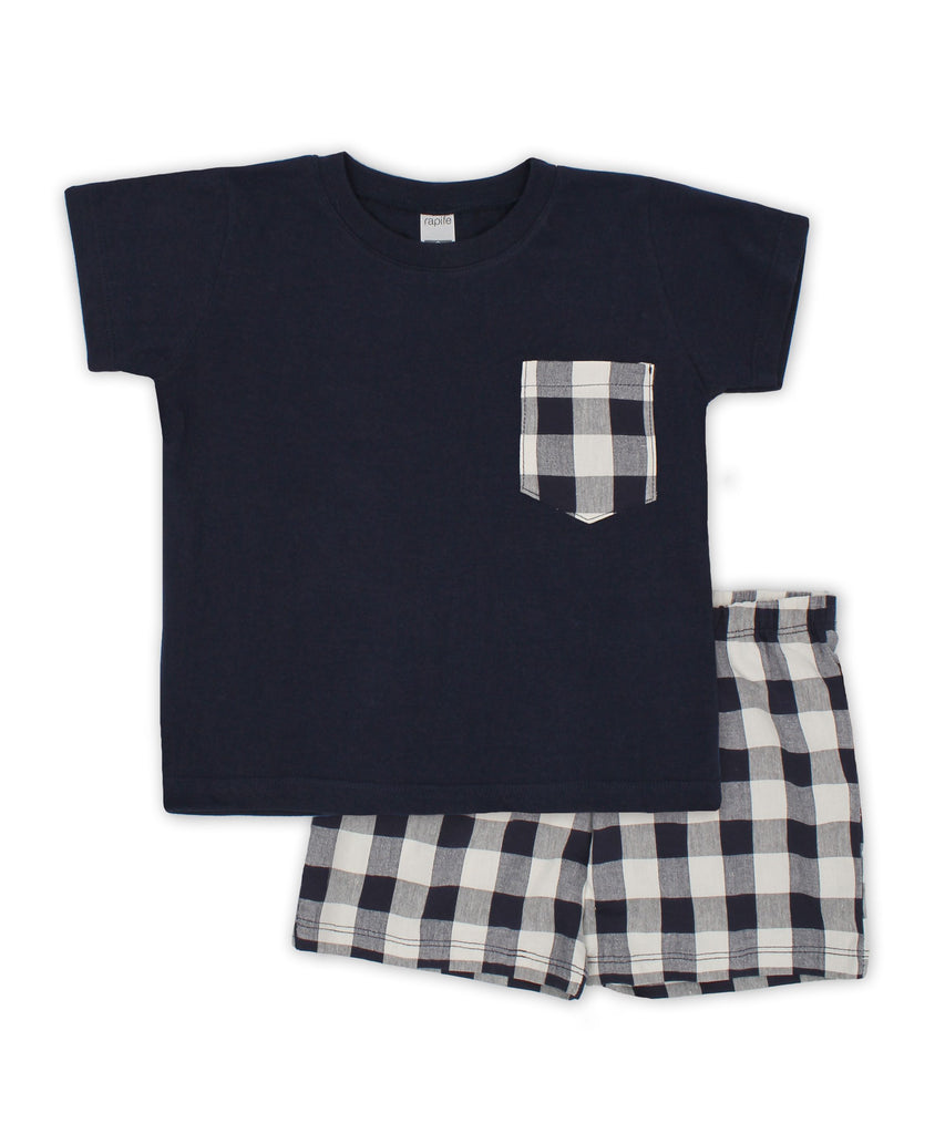 Rapife 5050 Navy Tee-Shirt and Shorts