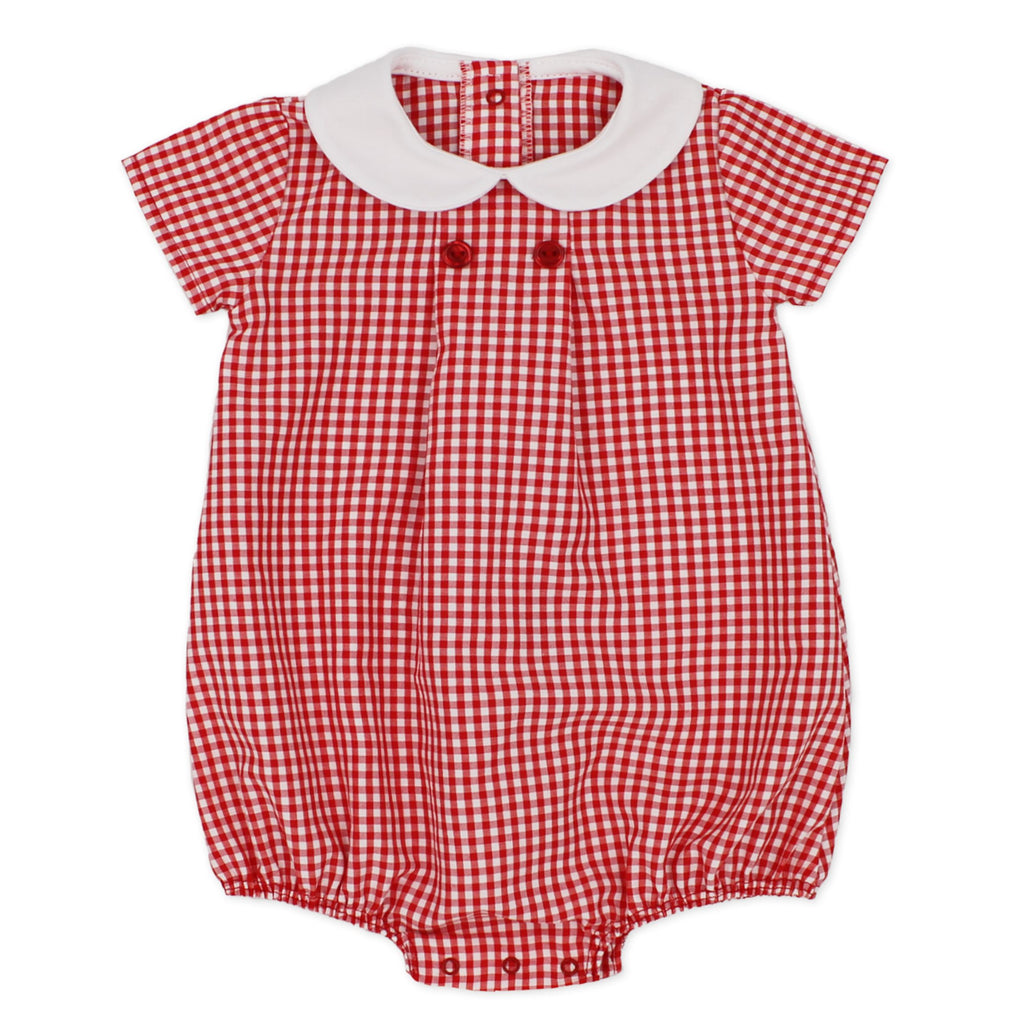 Rapife 4908 Red Gingham Romper In Stock Now