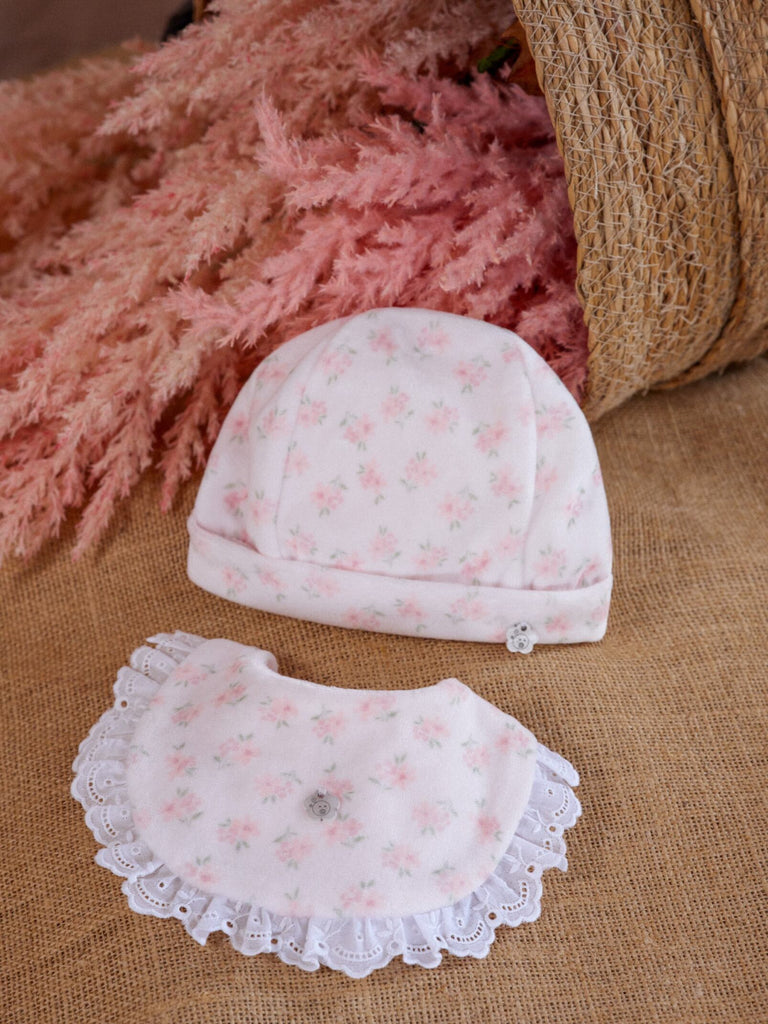Pre-Order Deolinda 25126 Donna Pink Pyjamas, 25B14 Bib and 25M17 Blanket